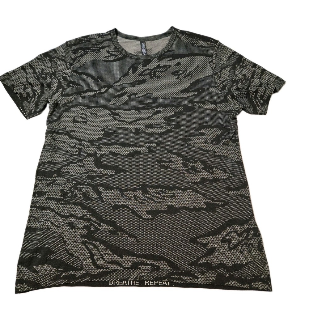 Lululemon Men's Metal Vent Breathe Los Angeles Short Sleeve Shirt Size XL